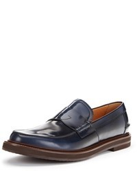 Gucci Shiny Leather Loafers