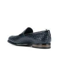 Officine Creative Logo Embossed Loafers