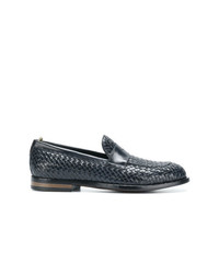 Officine Creative Logo Embossed Loafers