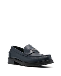 Moschino Logo Plaque Detail Loafers