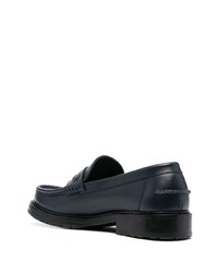 Moschino Logo Plaque Detail Loafers