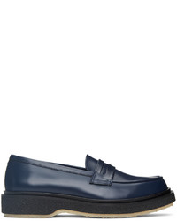 ADIEU Navy Classic Type 5 Loafers