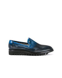 Diego Vanassibara Perforated Detail Loafers