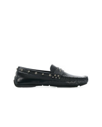 Versace Screw Studded Loafers