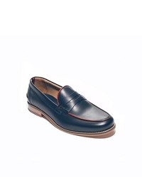 Tommy Hilfiger Leather Trim Detail Penny Loafers