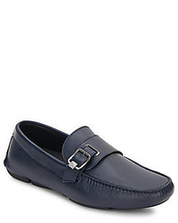 Versace Mocassino Leather Loafers