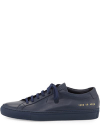 Common Projects Achilles Leather Low Top Sneaker Navy