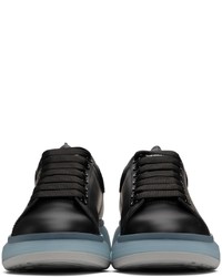 Alexander McQueen Black Frosty Sole Oversized Sneakers