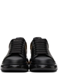 Alexander McQueen Black Gold Oversized Sneakers