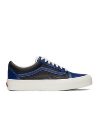 Vans Blue And Black Og Old Skool Vlt Lx Sneakers