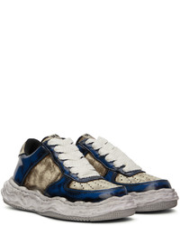 Miharayasuhiro Blue Off White Wayne Sneakers