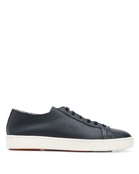 Santoni Cleanic Low Top Leather Sneakers