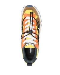 DSQUARED2 Color Block Low Top Sneakers