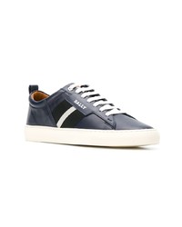 Bally Contrast Lace Up Sneakers