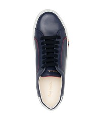 Paul Smith Contrast Trim Leather Sneakers
