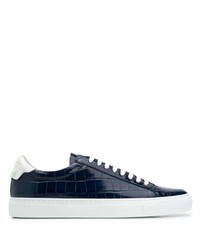 Givenchy Crocodile Effect Low Top Sneakers