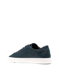 Hide&Jack Crocodile Embossed Sneakers