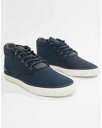 Lacoste Esparre Winter C 318 3 Chukka Boots In Navy