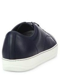 Lanvin Grainy Leather Sneakers