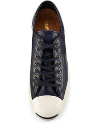 Converse Jack Purcell Leather Sneakers Blue