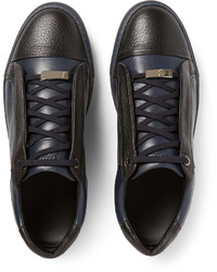 Brioni James Two Tone Leather Sneakers