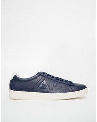 Le Coq Sportif Lec Coq Sportif Dax Punched Leather Sneakers