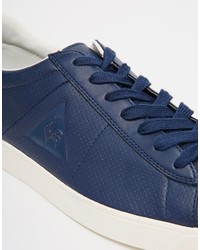 Le Coq Sportif Lec Coq Sportif Dax Punched Leather Sneakers