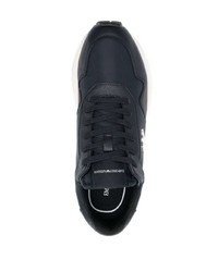 Emporio Armani Logo Charm Panelled Sneakers