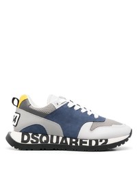 DSQUARED2 Logo Panelled Sneakers