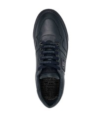 Baldinini Logo Patch Leather Sneakers