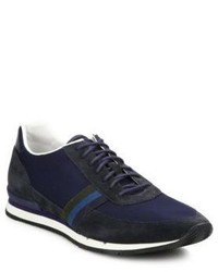 Paul Smith Low Top Leather Mesh Sneakers