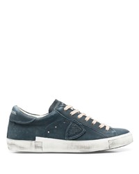 Philippe Model Paris Low Top Leather Sneakers