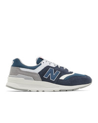 New Balance Navy And Blue 997h Sneakers