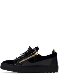 Giuseppe Zanotti Navy Black Frankie Sneakers
