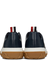 Thom Browne Navy Court Sneakers