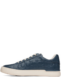 Coach 1941 Navy Lowline Signature Sneakers