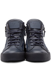 Giuseppe Zanotti Navy May London Birel Sneakers