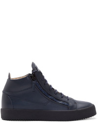 Giuseppe Zanotti Navy May London Birel Sneakers