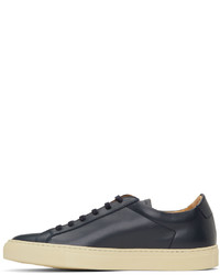 Common Projects Navy Retro Vintage Low Sneakers