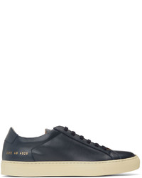 Common Projects Navy Retro Vintage Low Sneakers