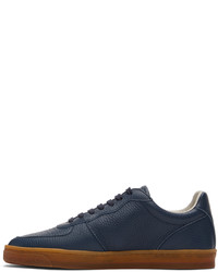 Brunello Cucinelli Navy Unlined Sneakers