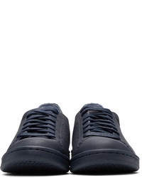 adidas Originals Navy Stan Smith Lea Sock Sneakers