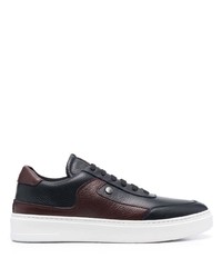 Canali Pebbled Low Top Sneakers