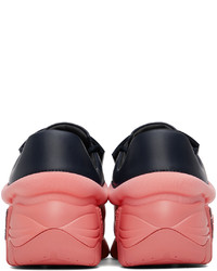 Raf Simons Pink Navy Antei Sneakers