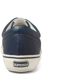 Brooks Brothers Superga Leather Sneakers
