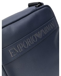 Emporio Armani Embossed Logo Messenger Bag