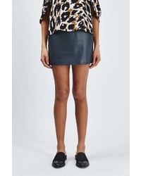 Boutique Leather Mini Skirt