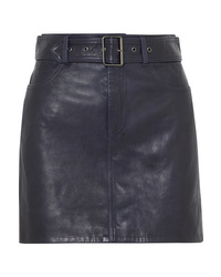 Victoria Victoria Beckham Leather Mini Skirt