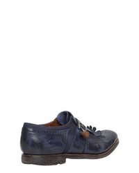 Church's Shanghai Washed Leather Linen Shoes