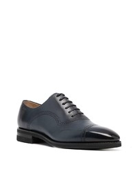 Bally Perforated Detail Leather Oxford Shoes